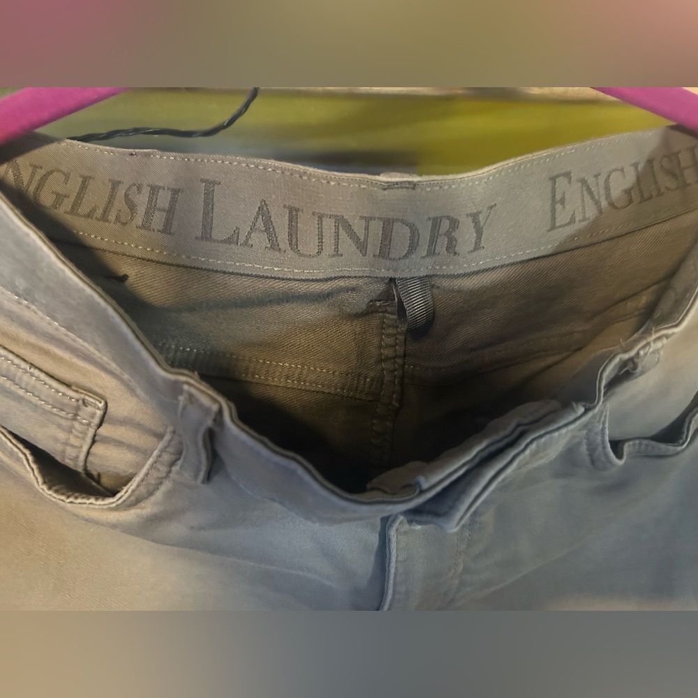 Gave to Tim English Laundry Khaki Pants beige jeans 32 x 30 men’s - Picture 7 of 16
